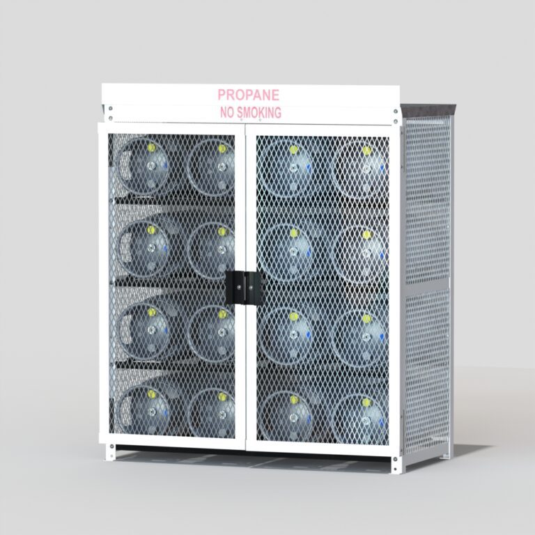 Propane Cages Storage Propane Cage Forklift BBQ Propane Tanks