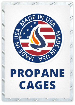 Propane Storage Cages, Propane Handling Equipment, Propane Retail Exchange Cages